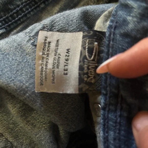 Silver Jeans Classic Blue Denim - Picture 4 of 4